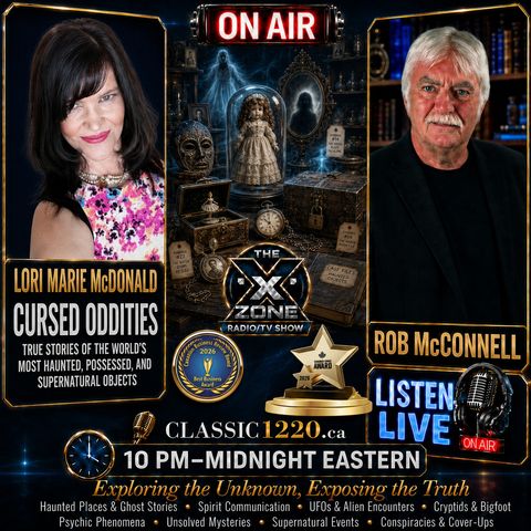 Rob McConnell Interviews - LORI MARIE McDONALD - Cursed Oddities: True Stories of the World’s Most Haunted, Possessed, and Supernatural Obje