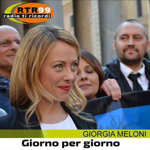 Giorgia Meloni a RTR 99