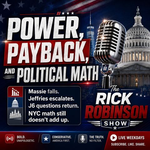 TRRS 05-20-26 #ChatlivesMatterDay -- Power, Payback, and Political Math