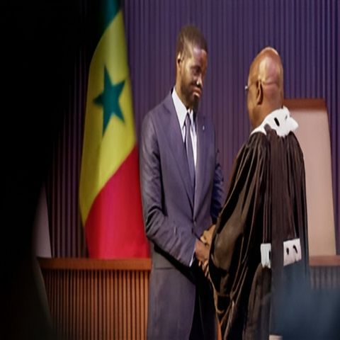 Bassirou Faye sworn in as Senegal’s youngest president