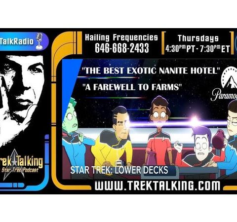 STAR TREK LOWER DECKS - "THE BEST EXOTIC NANITE HOTEL" & "FAREWELL TO FARMS"