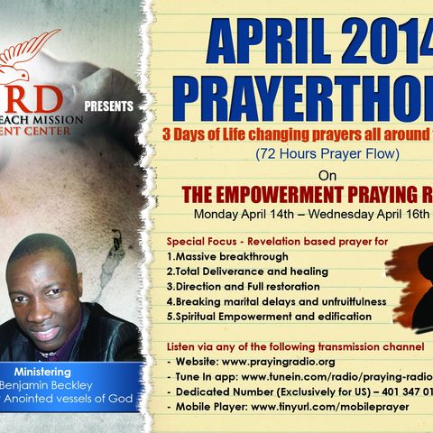 72 Hours Prayer Marathon: Session 4