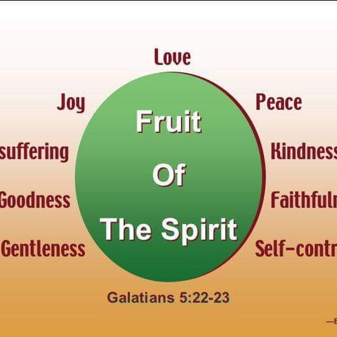 The Fruit of The Spirit is Goodness