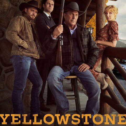 Cole Hauser and Kelly Reilly From Yellowstone On Paramount