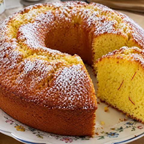 Ciambella facile allo zafferano