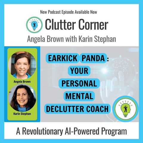 EarKick Panda Your Personal Mental Declutter Coach with Karin Stephan