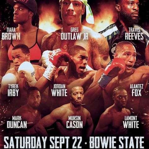 Live Boxing From Bowie State University 9/22/18