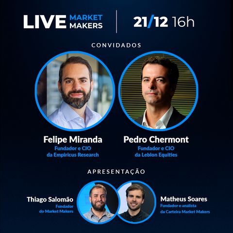 Felipe Miranda e Pedro Chermont: perspectivas para 2023 | Live de sexta