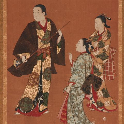 The iconic national dress of Japan-Kimono