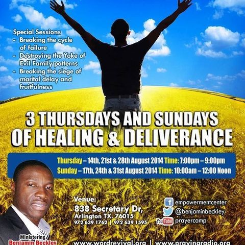 Three Thursdays of Healing &Deliverance2