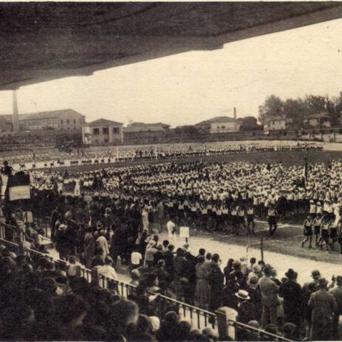 20 settembre 1928. Inaugura lo stadio comunale