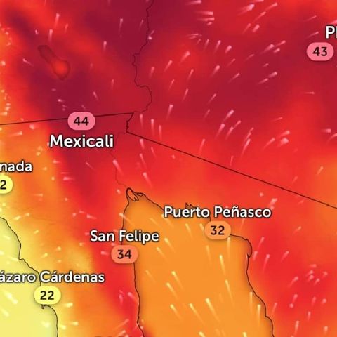 Alerta en Mexicali porque sube aún más el calor este fin
