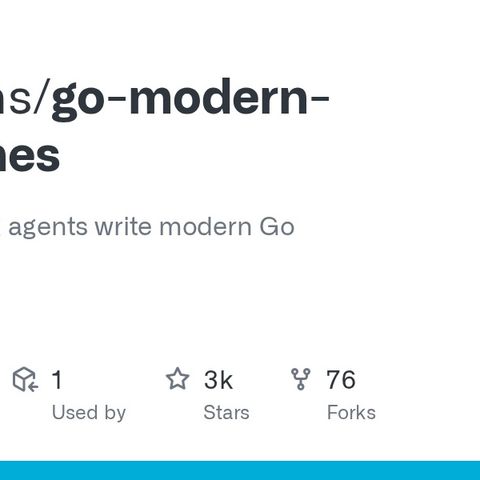 GitHub - JetBrains/go-modern-guidelines: Help AI coding agents write modern Go