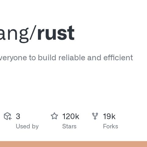 GitHub - rust-lang/rust: Empowering everyone to build reliable and efficient software.