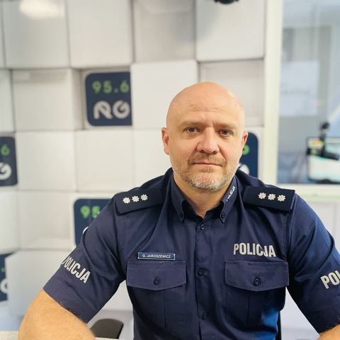 Grzegorz Jaroszewicz, rzecznik gorzowskiej policji