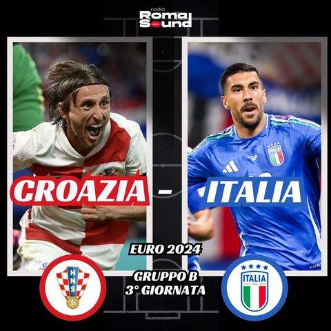 Croazia-Italia 1-1 - Radiosintesi di Radio Roma Sound 90FM