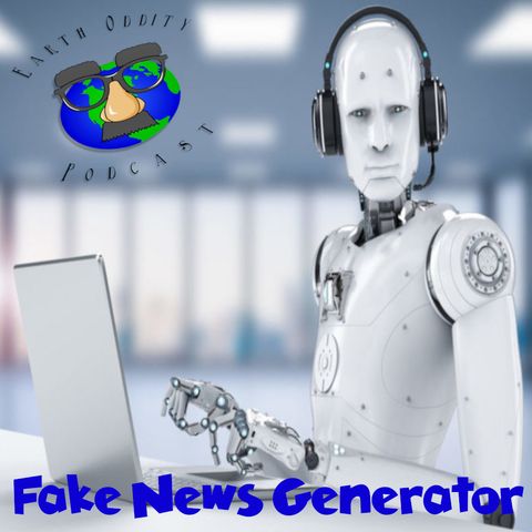 Earth Oddity 70: Fake News Generator