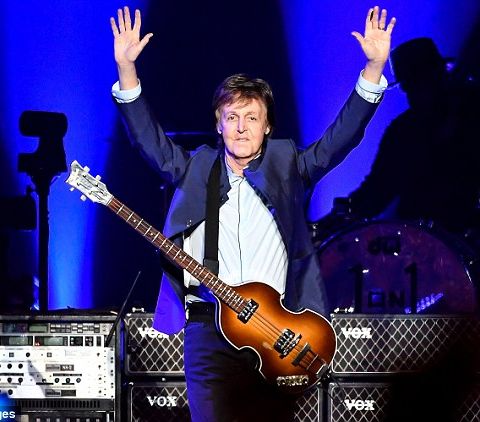 Paul McCartney Concert 1st half....