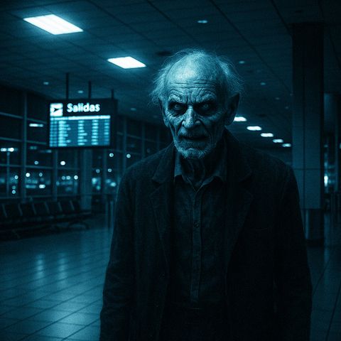 El anciano fantasma del aeropuerto Jorge Chavez