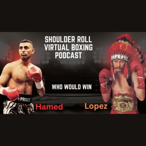 Prince Naseem Hamed vs Danny "Little Red" Lopez, featherweight what if bout. Two hard hitting little men.