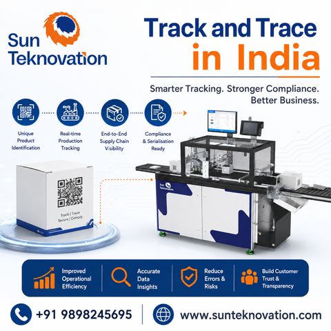 Track and Trace in India for Reliable Product Management