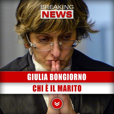 Giulia Bongiorno: Chi È Il Marito!