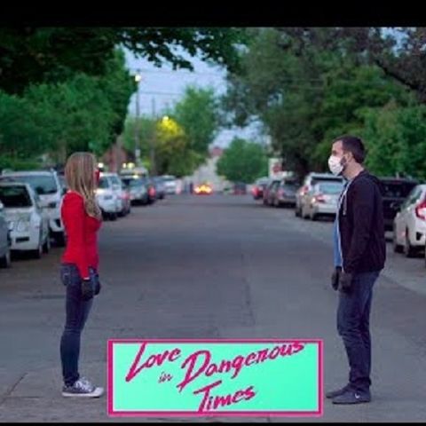 Ian Stout and Jessica Groben talk #LoveinDangerousTimes on #ConversationsLIVE ~ @octobergang @clintocoast #indiefilm #romcom