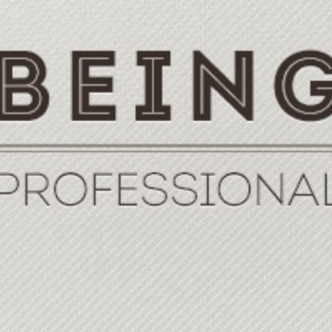 Being a Pro