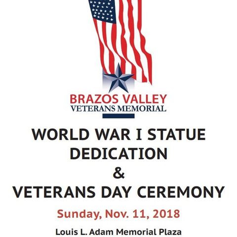 Brazos Valley Veterans Memorial hosts two programs on Veterans Day 2018