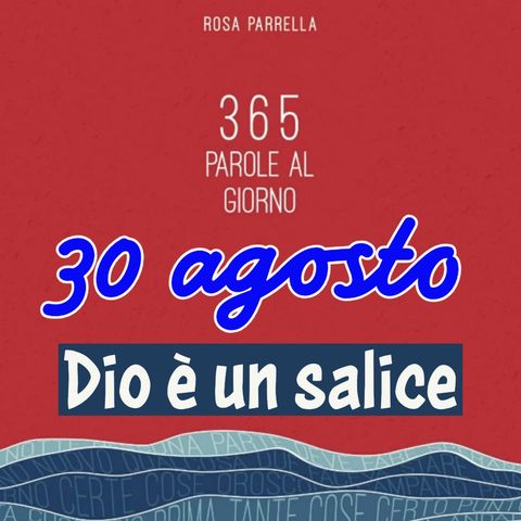 30 agosto - Dio è un salice