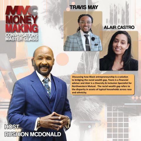 Financial Tips: Financial Advisor and Diversity and Inclusive Specialist discuss how Black Entrepreneurship bridges racial wealth gap.