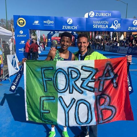 Eyob Faniel Ghebrehiwet ha stabilito il nuovo record italiano di maratona: 2h07’19’’ (audio – interviste a Faniel, Pertile, Chittolini)
