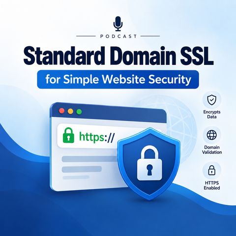 Standard Domain SSL for Simple Website Security