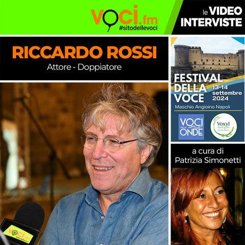 RICCARDO ROSSI su VOCI.fm dal Festival della Voce 2024