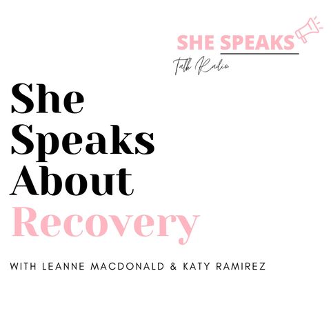 She Speaks About.... Recovery