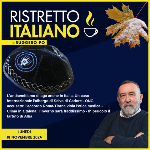 Ristretto Italiano 18 novembre 2024