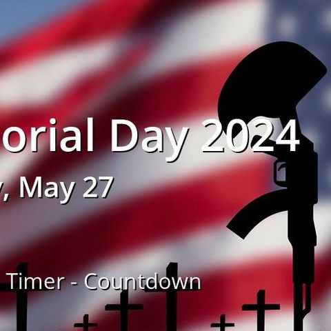 How Many Days Until Memorial Day 2024