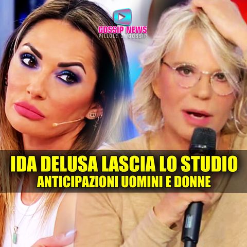 Uomini e Donne Anticipazioni: Ida Platano Delusa Lascia Lo Studio!