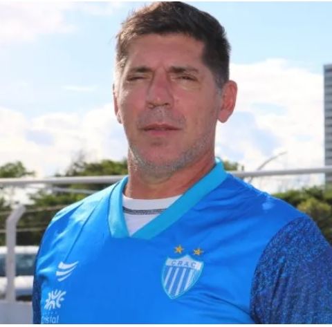 Entrevista com técnico do Crac Wilson Gottardo após empate em 1x1 com Vila Nova no OBA