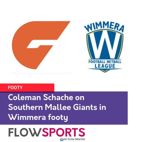 Coleman Schache talks about how Southern Mallee Giants will go this weekend