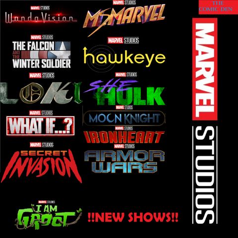 Brand New MCU Shows from Marvel! (With Connor)