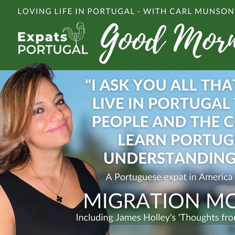 Portugal Migration Monday Q&A with Gilda & Carl on Good Morning Portugal!
