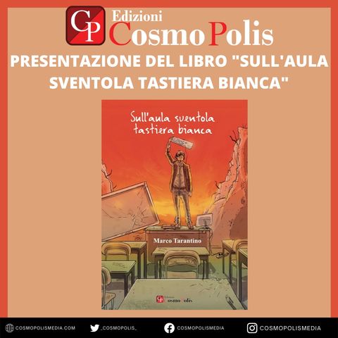 Presentazione del libro _Sull'aula sventola tastiera bianca_ di Marco Tarantino al Teatro Fusco 11 10 2021