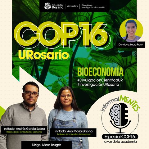 COP 16: Bioeconomía