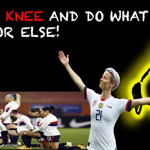USWNT takes a knee per the usual