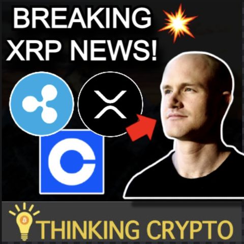 BREAKING RIPPLE XRP NEWS! Coinbase CEO Tweets about Ripple & XRP - Relist & Songbird Airdrop Soon?
