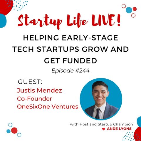 EP 244 Helping Early-Stage Tech Startups Grow and Get Funded