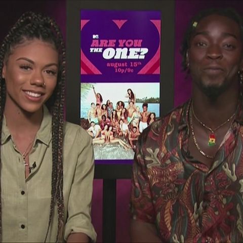 Kwasi and Kenya From MTV's Are You The One