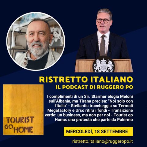 Ristretto Whatsapp - 18 settembre 2024