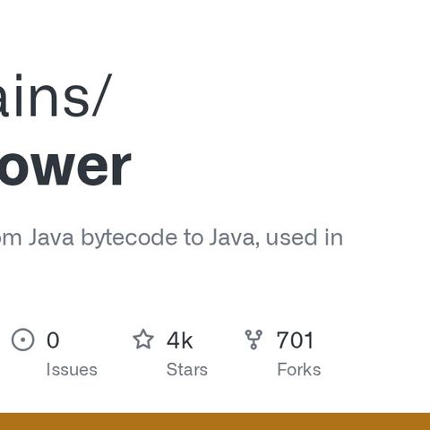 GitHub - JetBrains/fernflower: Decompiler from Java bytecode to Java ...